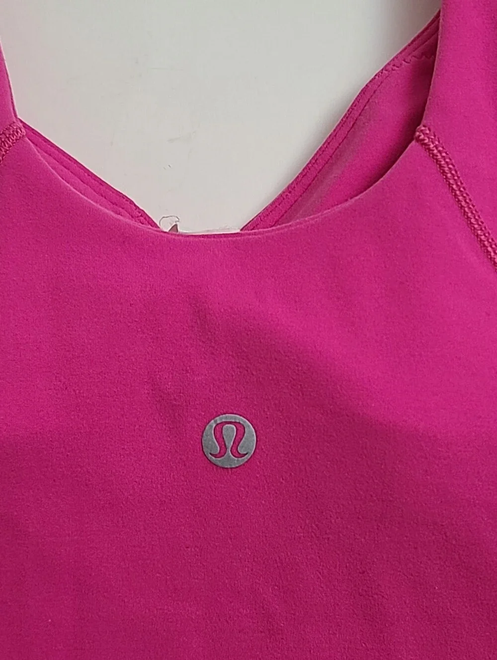 Lululemon + Orange Theory Collab Align Tank Top Built In Bra Size 6 Pink